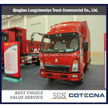 Chine Sinotruk HOWO 4 * 2 camion de cargaison léger de camionnette de 140HP